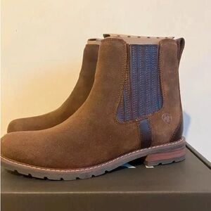 Ariat Women's Brown Suede Ankle Boots